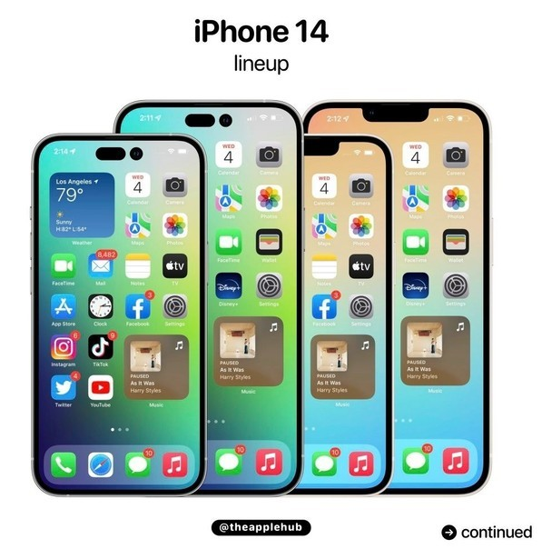 西市苹果14维修分享iPhone 14全家福 