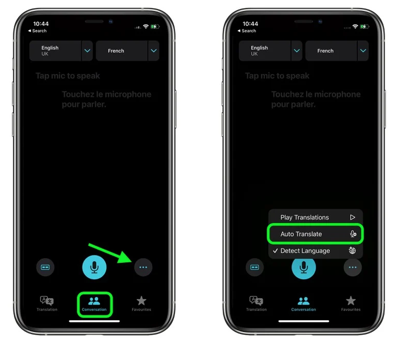 西市苹果手机维修分享iOS 15 “翻译” App 新改进 
